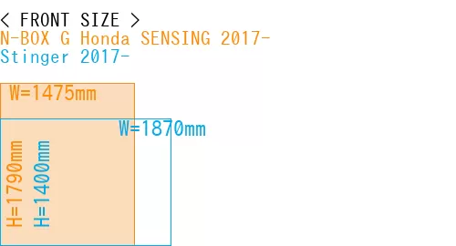 #N-BOX G Honda SENSING 2017- + Stinger 2017-